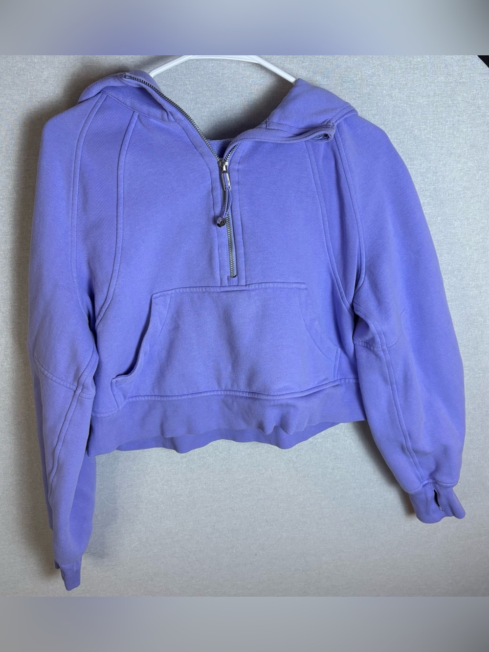 Lululemon Scuba Oversized Half-Zip Hoodie Dusty Lilac/purple Size XS/S